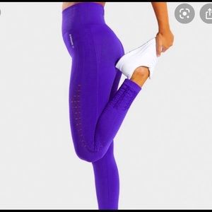 Gymshark purple energy and seamless leggings